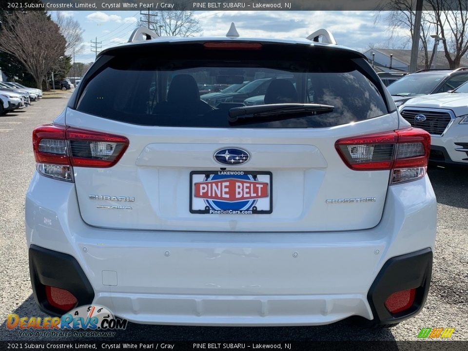 2021 Subaru Crosstrek Limited Crystal White Pearl / Gray Photo #7