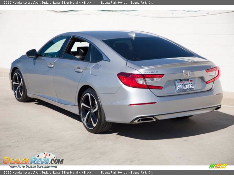 2020 Honda Accord Sport Sedan Lunar Silver Metallic / Black Photo #2