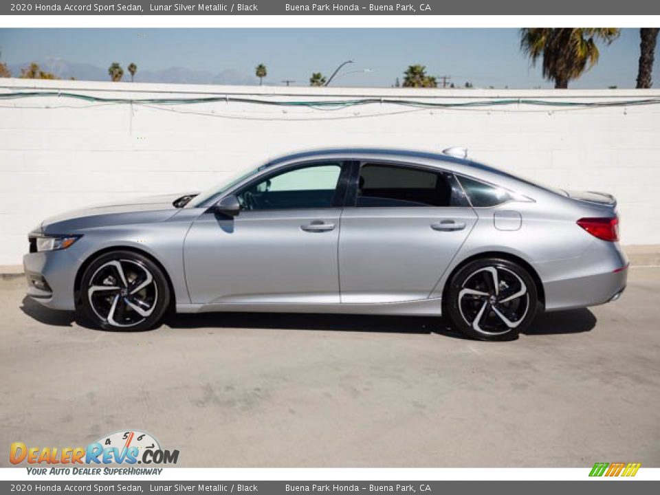 2020 Honda Accord Sport Sedan Lunar Silver Metallic / Black Photo #8