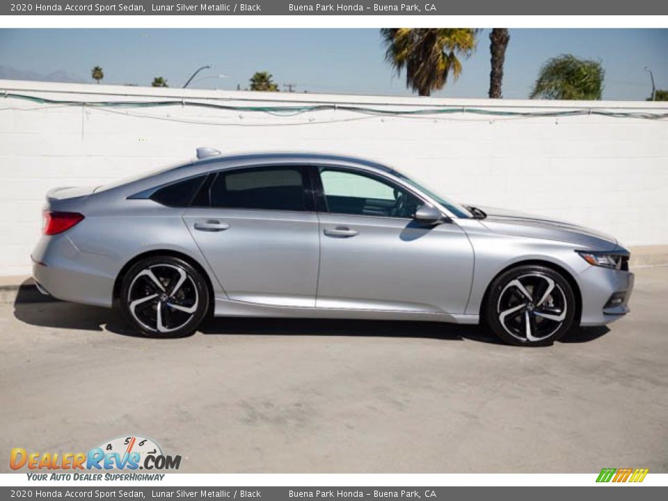 2020 Honda Accord Sport Sedan Lunar Silver Metallic / Black Photo #12