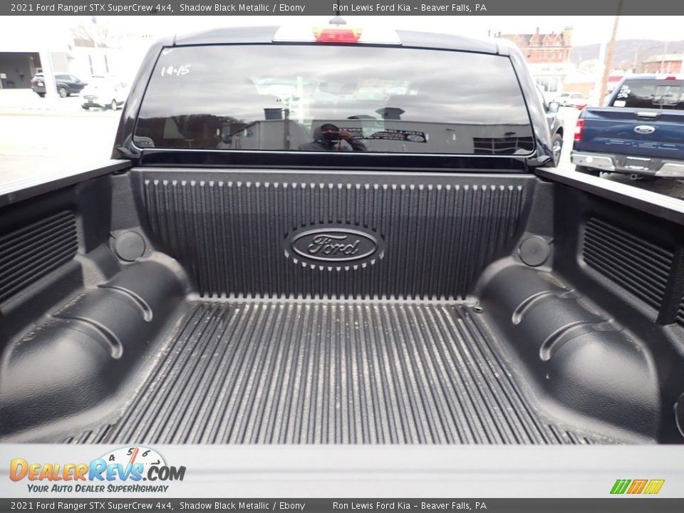 2021 Ford Ranger STX SuperCrew 4x4 Shadow Black Metallic / Ebony Photo #8