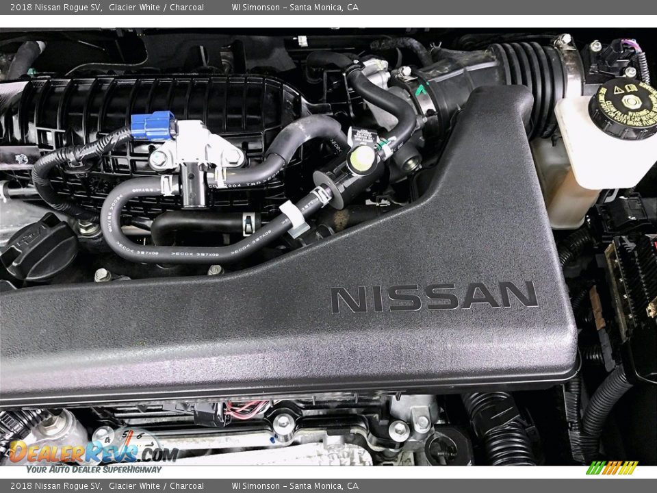 2018 Nissan Rogue SV 2.5 Liter DOHC 16-Valve CVTCS 4 Cylinder Engine Photo #31