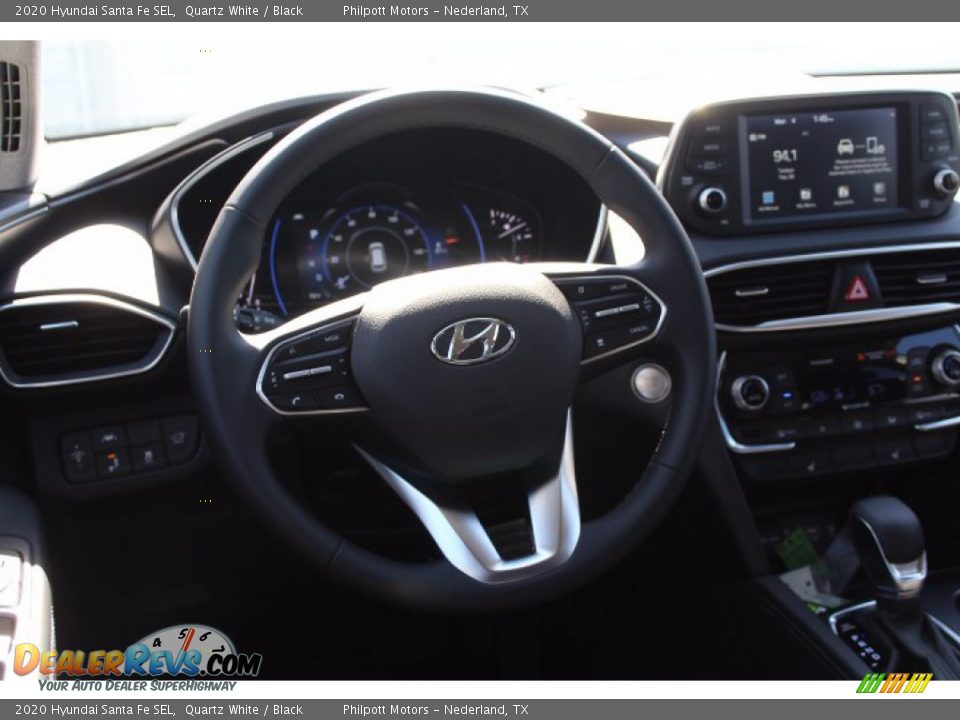 2020 Hyundai Santa Fe SEL Quartz White / Black Photo #22