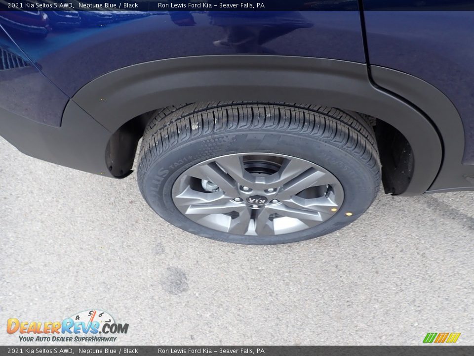2021 Kia Seltos S AWD Neptune Blue / Black Photo #9