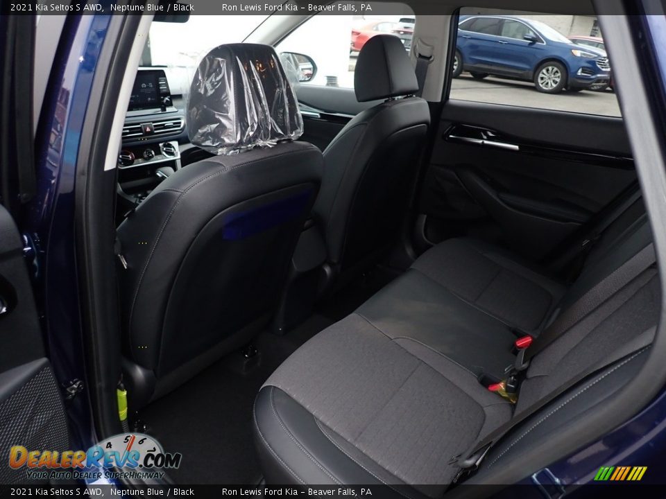 2021 Kia Seltos S AWD Neptune Blue / Black Photo #14