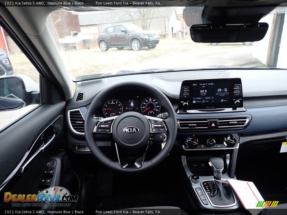 2021 Kia Seltos S AWD Neptune Blue / Black Photo #15