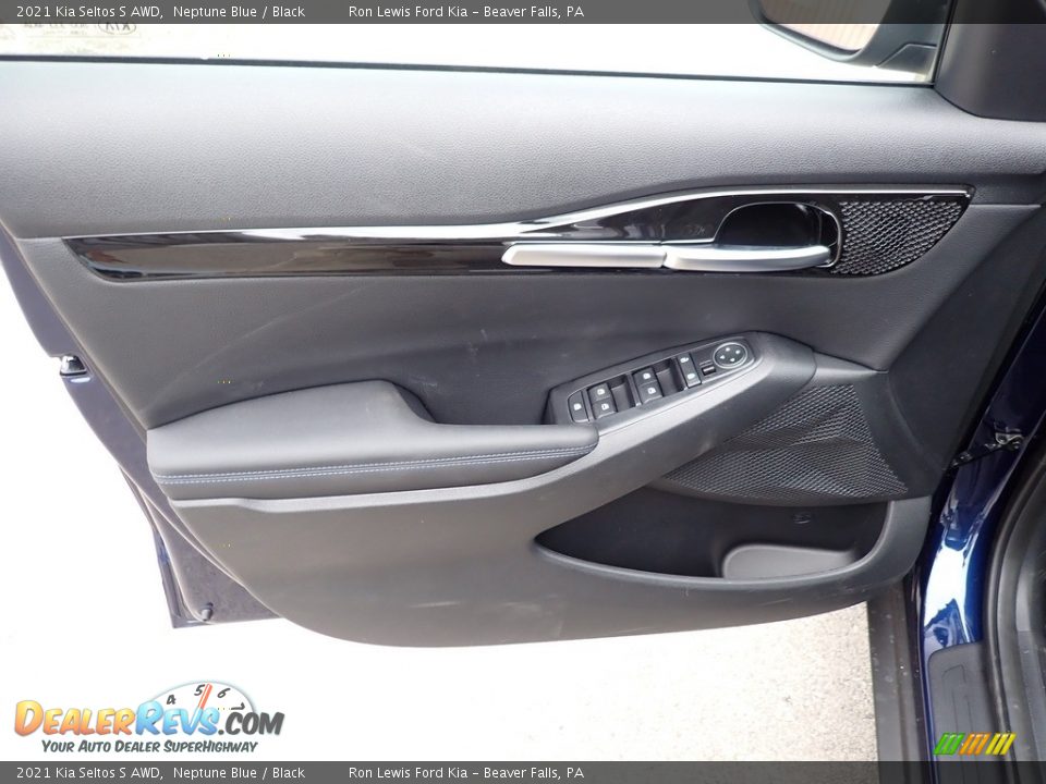2021 Kia Seltos S AWD Neptune Blue / Black Photo #17
