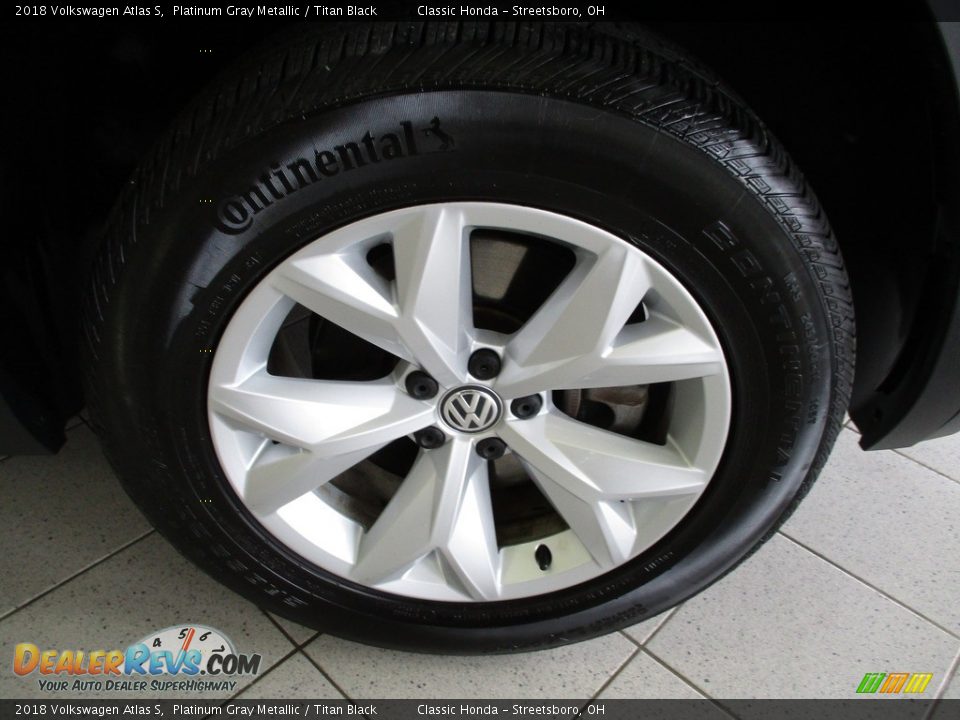 2018 Volkswagen Atlas S Platinum Gray Metallic / Titan Black Photo #5