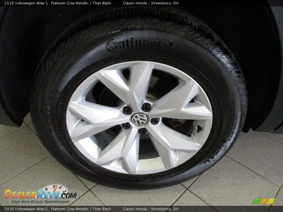 2018 Volkswagen Atlas S Platinum Gray Metallic / Titan Black Photo #6