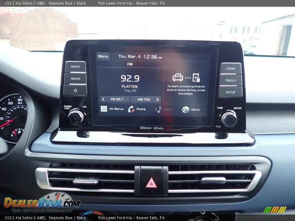 2021 Kia Seltos S AWD Neptune Blue / Black Photo #19