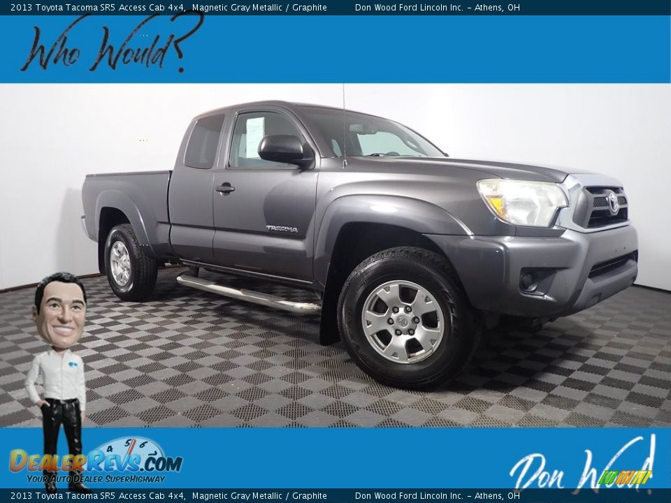 2013 Toyota Tacoma SR5 Access Cab 4x4 Magnetic Gray Metallic / Graphite Photo #1