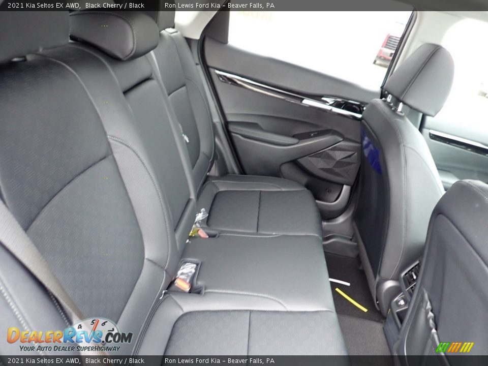 2021 Kia Seltos EX AWD Black Cherry / Black Photo #8