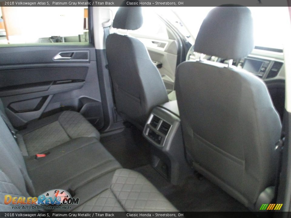 2018 Volkswagen Atlas S Platinum Gray Metallic / Titan Black Photo #18