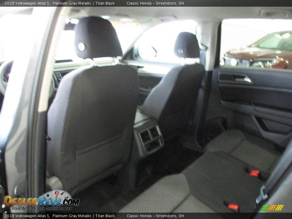 2018 Volkswagen Atlas S Platinum Gray Metallic / Titan Black Photo #23