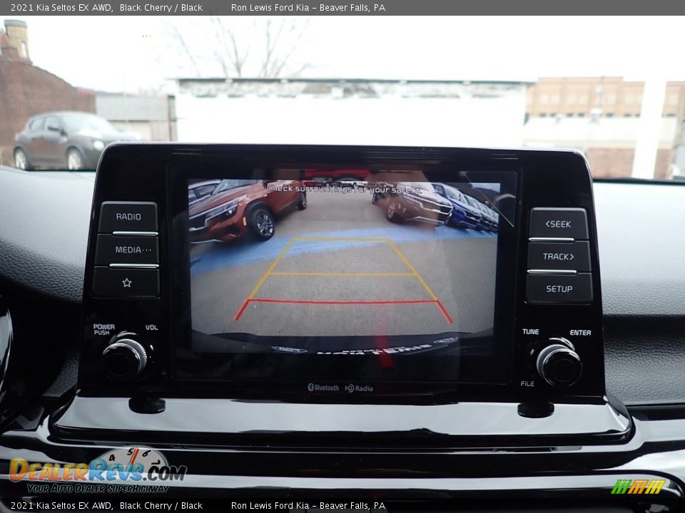 2021 Kia Seltos EX AWD Black Cherry / Black Photo #18