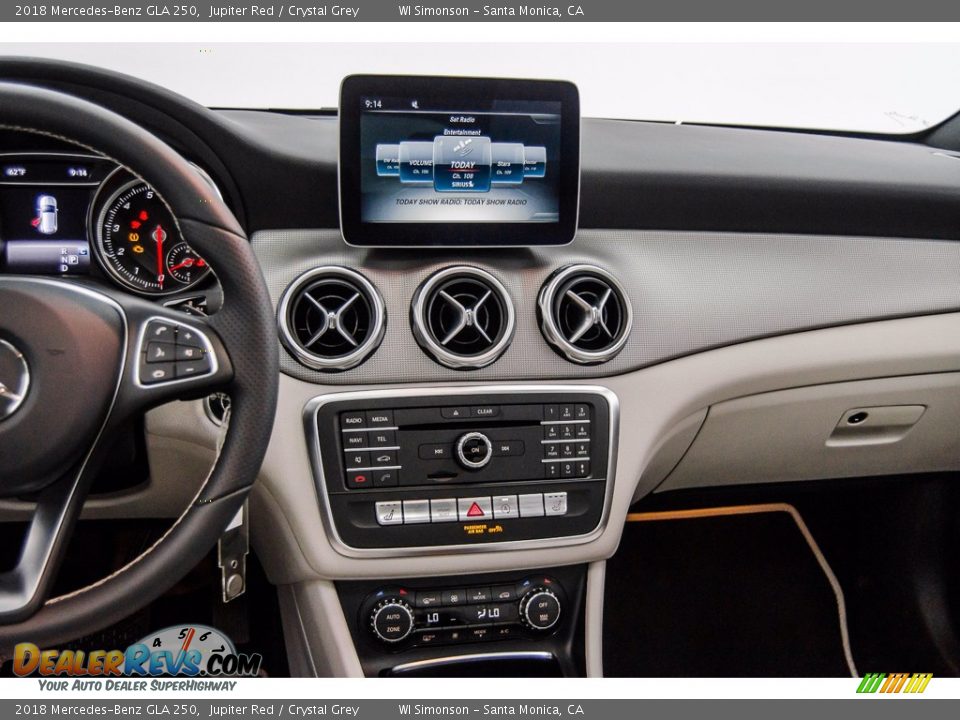 2018 Mercedes-Benz GLA 250 Jupiter Red / Crystal Grey Photo #5