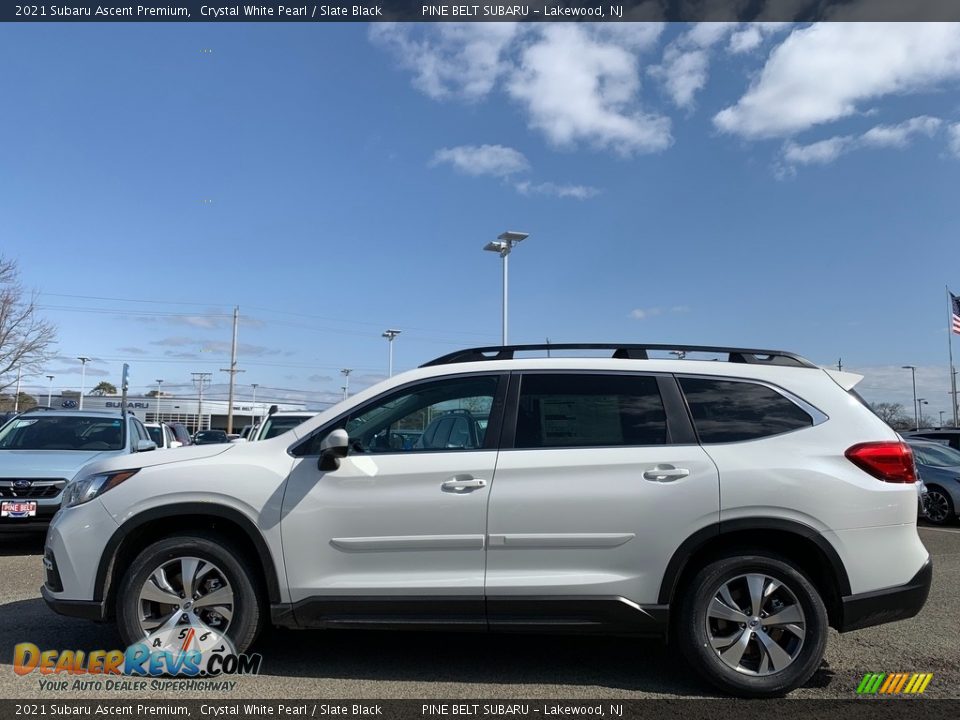 2021 Subaru Ascent Premium Crystal White Pearl / Slate Black Photo #4