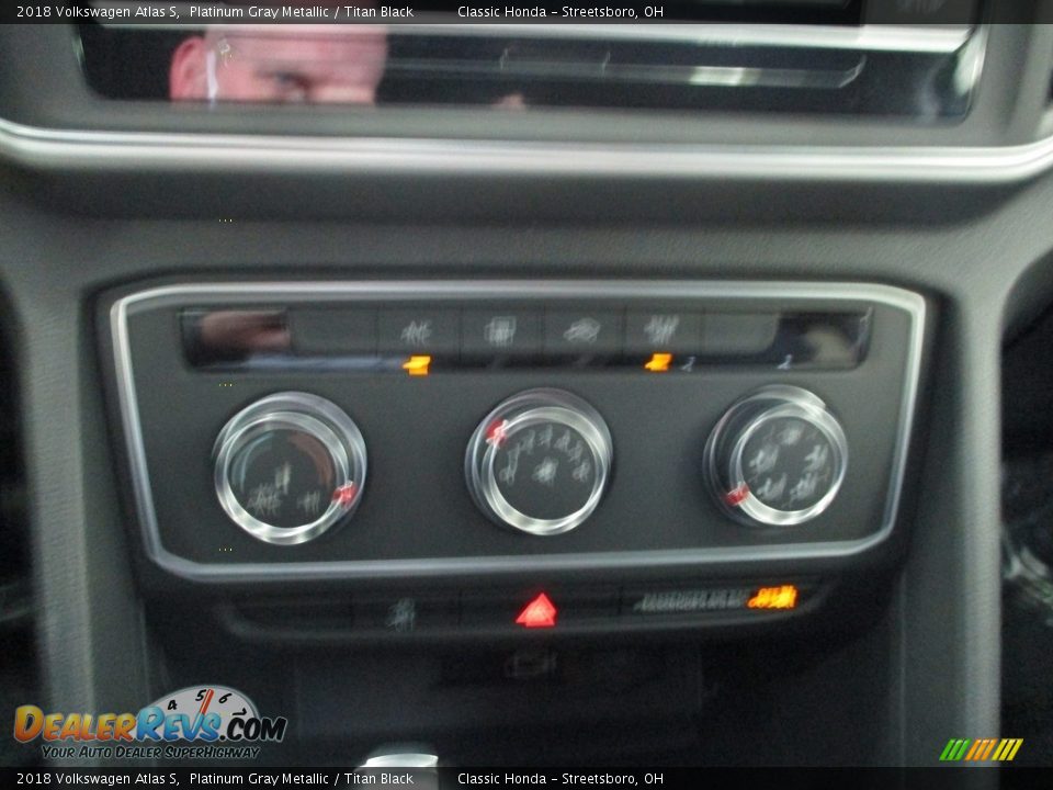 2018 Volkswagen Atlas S Platinum Gray Metallic / Titan Black Photo #34