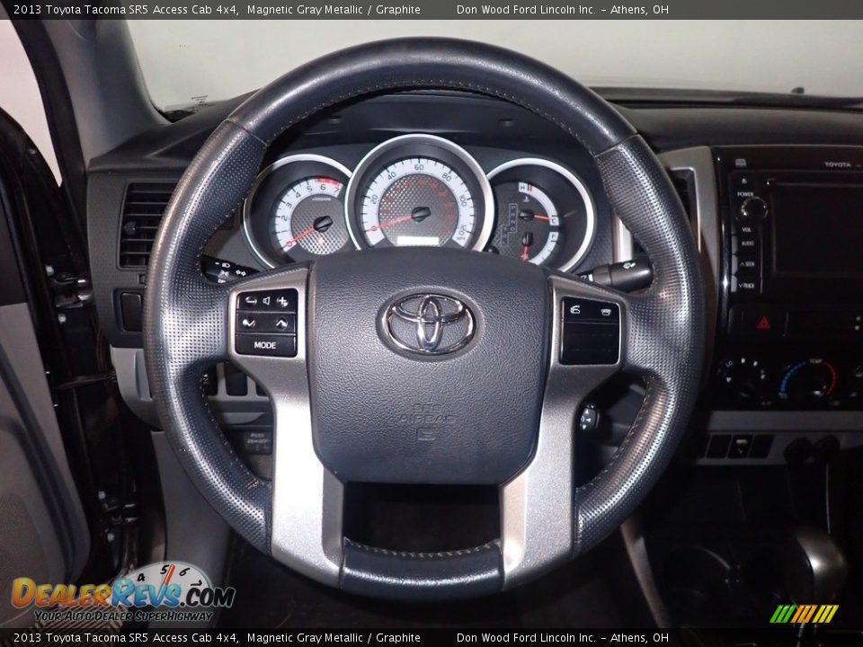 2013 Toyota Tacoma SR5 Access Cab 4x4 Magnetic Gray Metallic / Graphite Photo #25