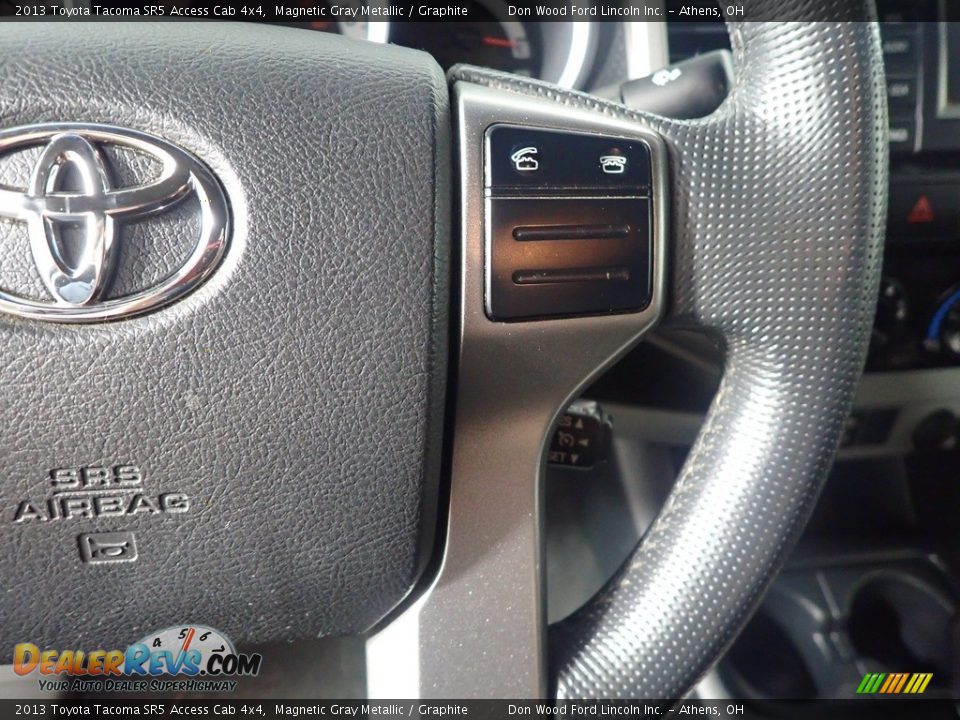 2013 Toyota Tacoma SR5 Access Cab 4x4 Magnetic Gray Metallic / Graphite Photo #28