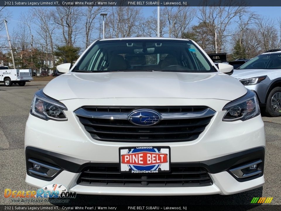 2021 Subaru Legacy Limited XT Crystal White Pearl / Warm Ivory Photo #3