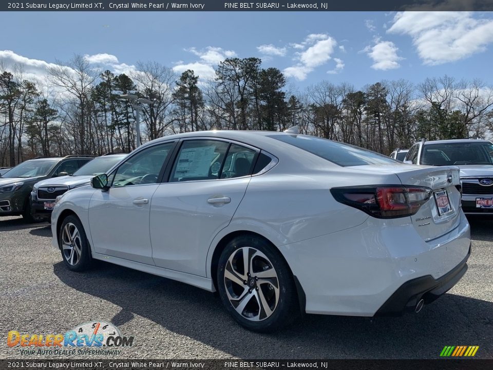 2021 Subaru Legacy Limited XT Crystal White Pearl / Warm Ivory Photo #7