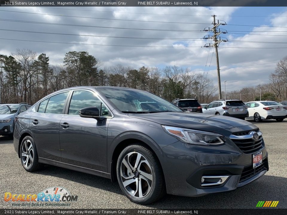 2021 Subaru Legacy Limited Magnetite Gray Metallic / Titanium Gray Photo #1