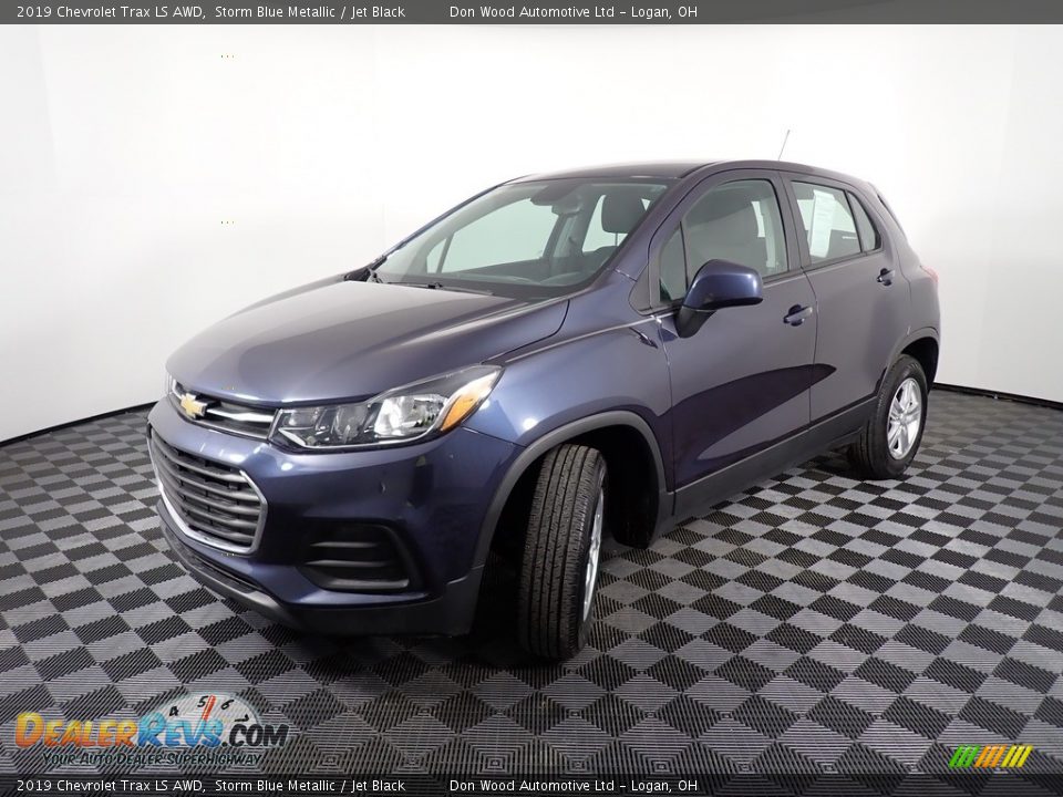 2019 Chevrolet Trax LS AWD Storm Blue Metallic / Jet Black Photo #9