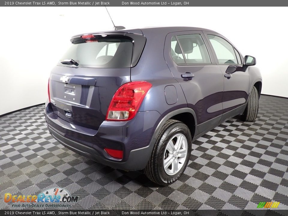 2019 Chevrolet Trax LS AWD Storm Blue Metallic / Jet Black Photo #16