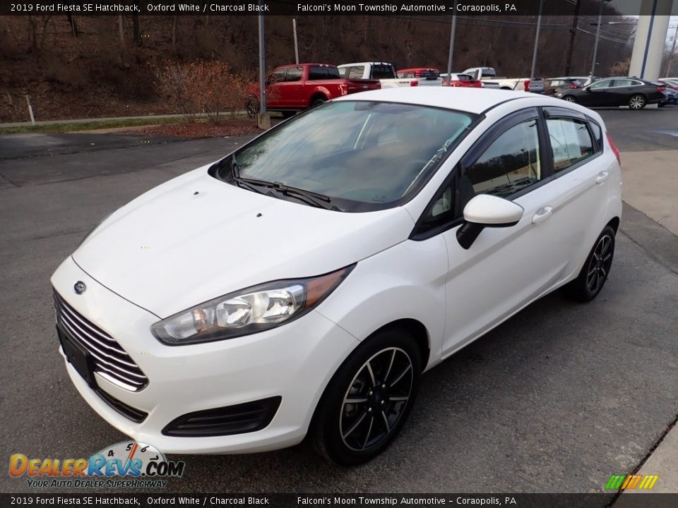 2019 Ford Fiesta SE Hatchback Oxford White / Charcoal Black Photo #7