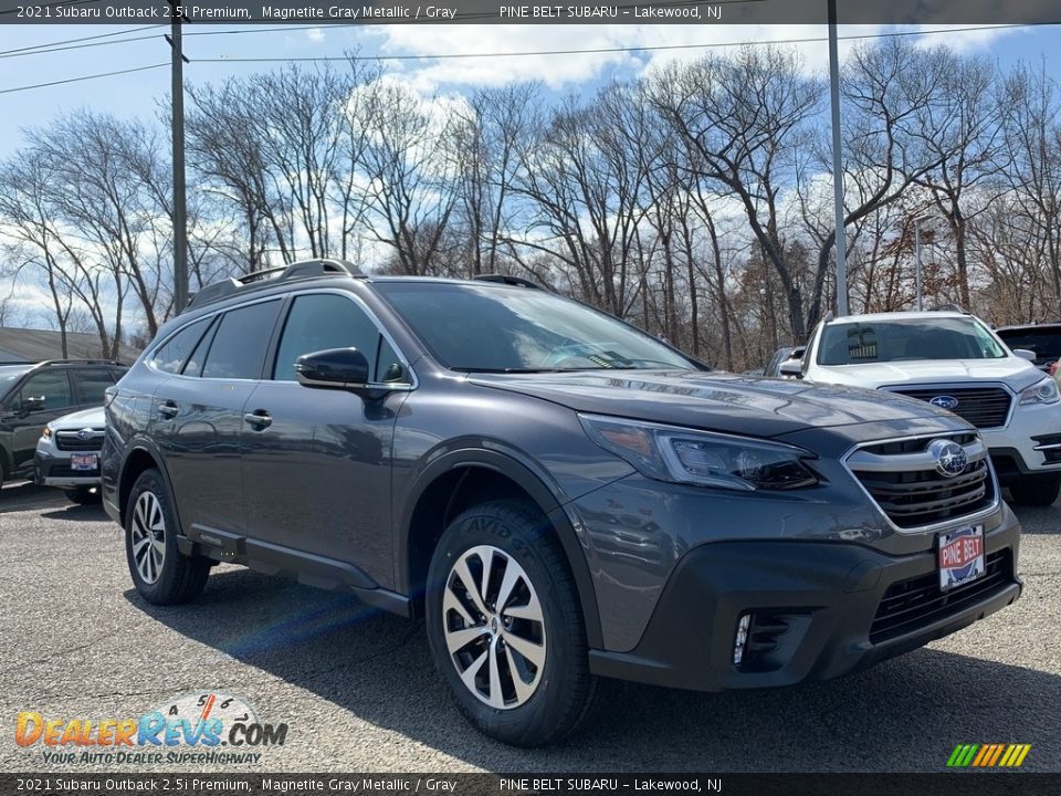 2021 Subaru Outback 2.5i Premium Magnetite Gray Metallic / Gray Photo #1