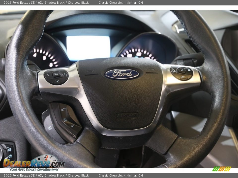 2016 Ford Escape SE 4WD Shadow Black / Charcoal Black Photo #7