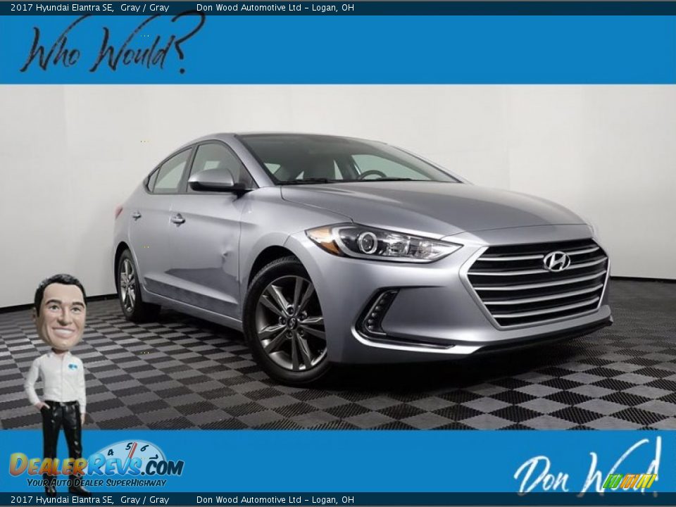 2017 Hyundai Elantra SE Gray / Gray Photo #1