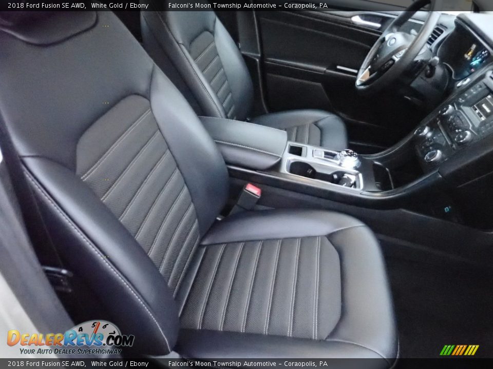 Front Seat of 2018 Ford Fusion SE AWD Photo #11