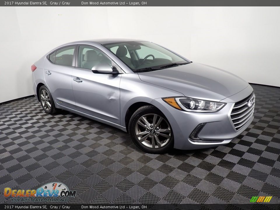 2017 Hyundai Elantra SE Gray / Gray Photo #3