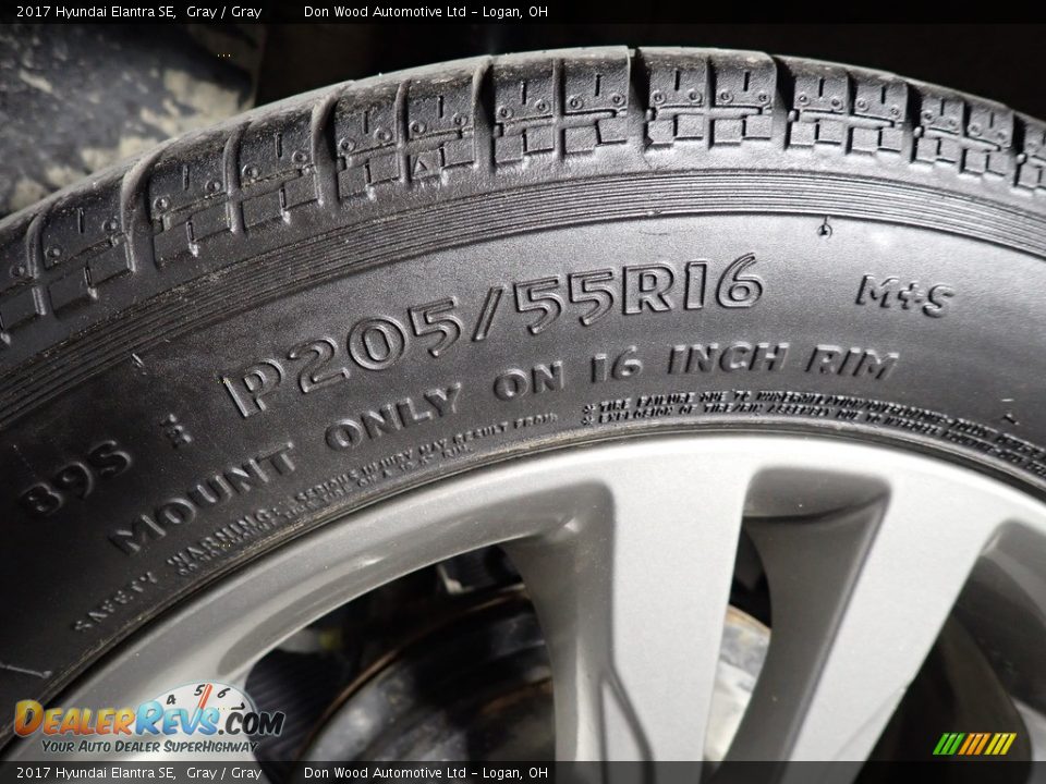 2017 Hyundai Elantra SE Gray / Gray Photo #17