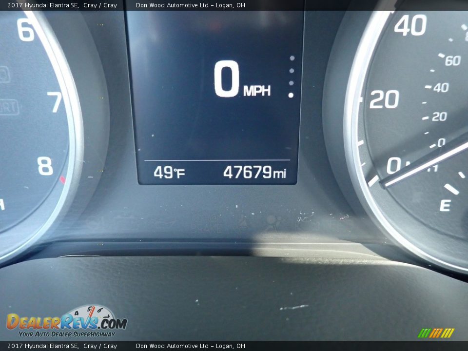 2017 Hyundai Elantra SE Gray / Gray Photo #21