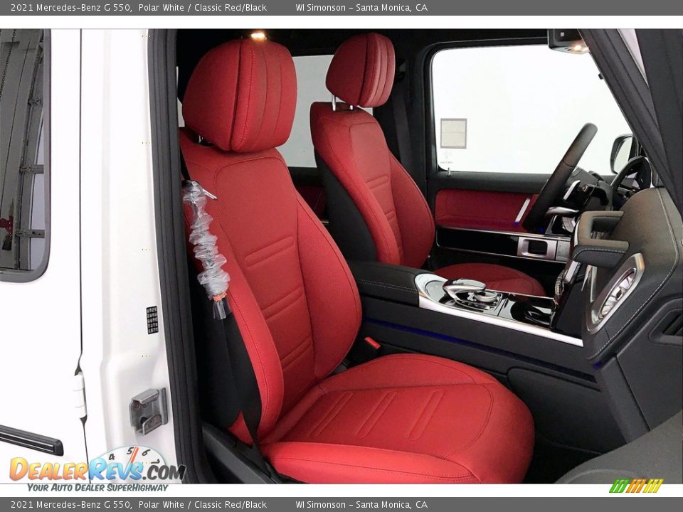 Front Seat of 2021 Mercedes-Benz G 550 Photo #5