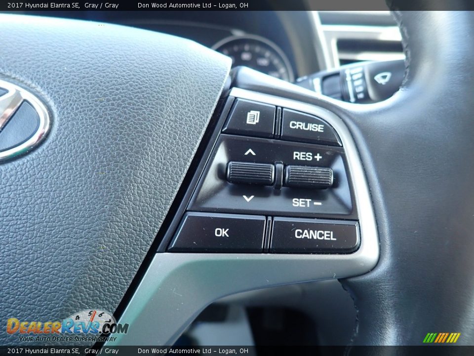 2017 Hyundai Elantra SE Gray / Gray Photo #24