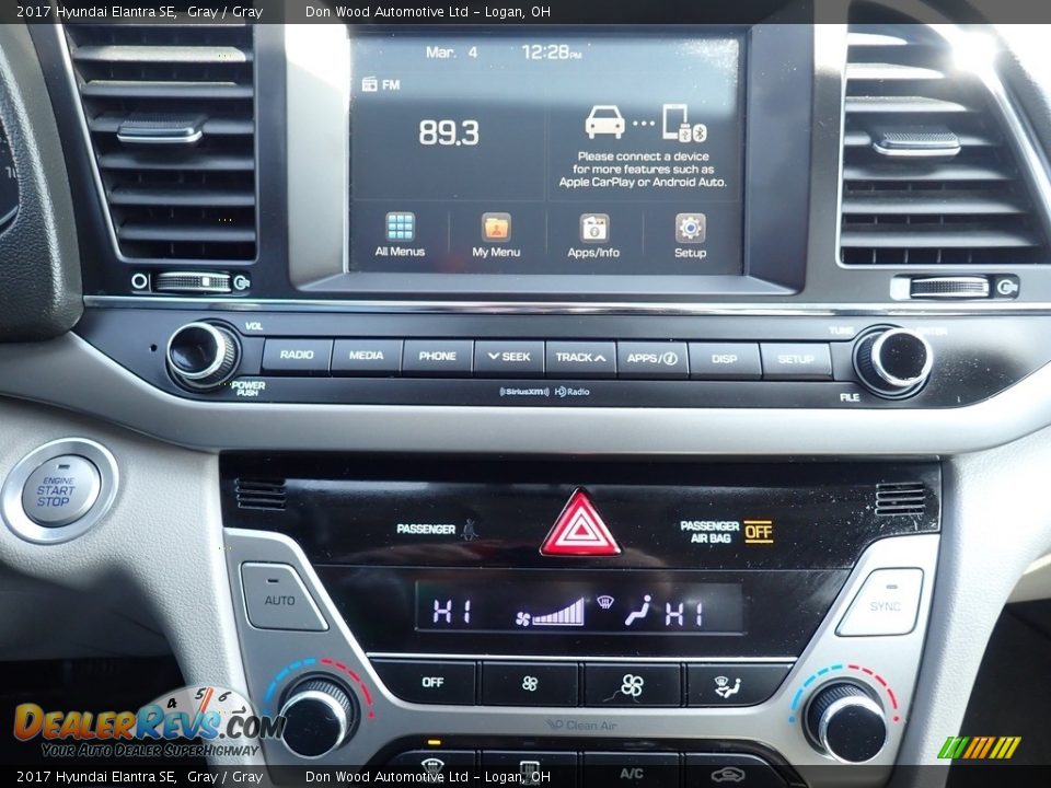 2017 Hyundai Elantra SE Gray / Gray Photo #26