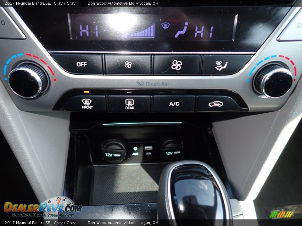 2017 Hyundai Elantra SE Gray / Gray Photo #27