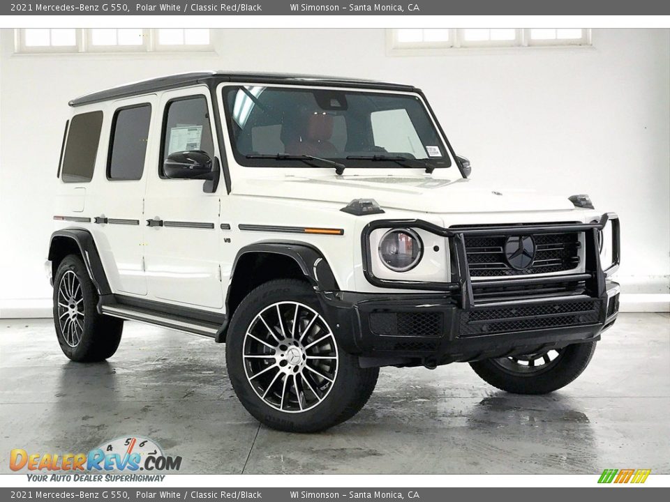 Front 3/4 View of 2021 Mercedes-Benz G 550 Photo #12