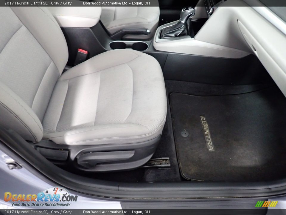 2017 Hyundai Elantra SE Gray / Gray Photo #36