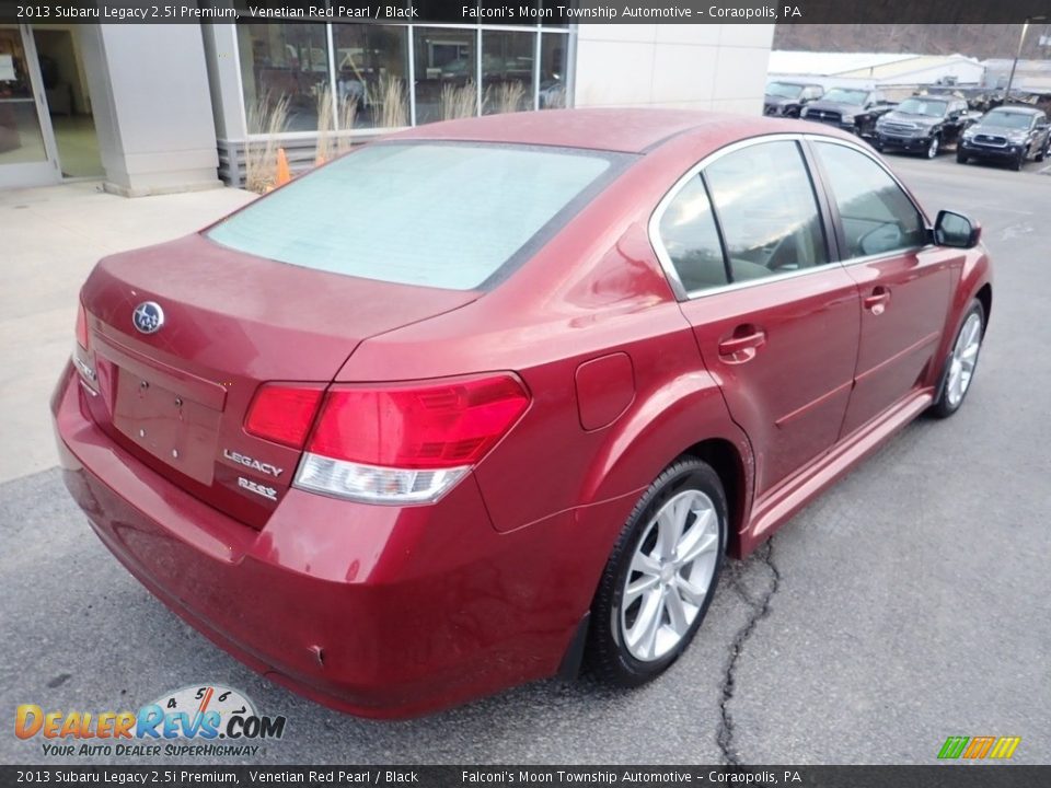 2013 Subaru Legacy 2.5i Premium Venetian Red Pearl / Black Photo #2