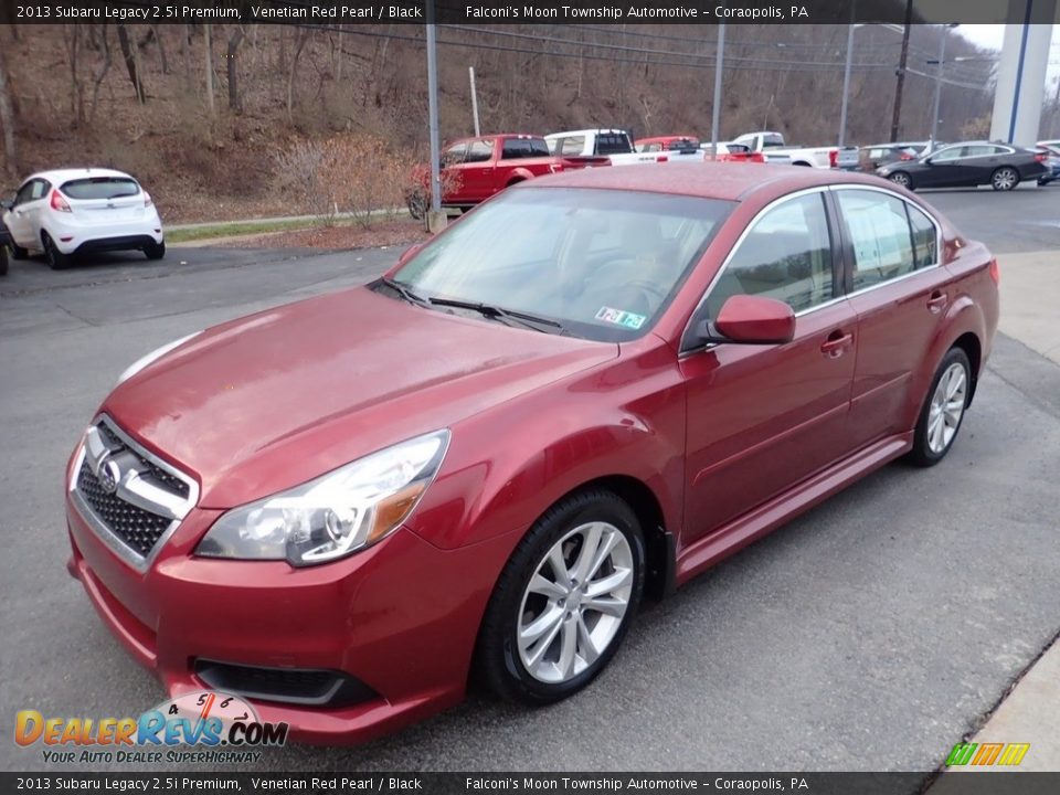 2013 Subaru Legacy 2.5i Premium Venetian Red Pearl / Black Photo #6