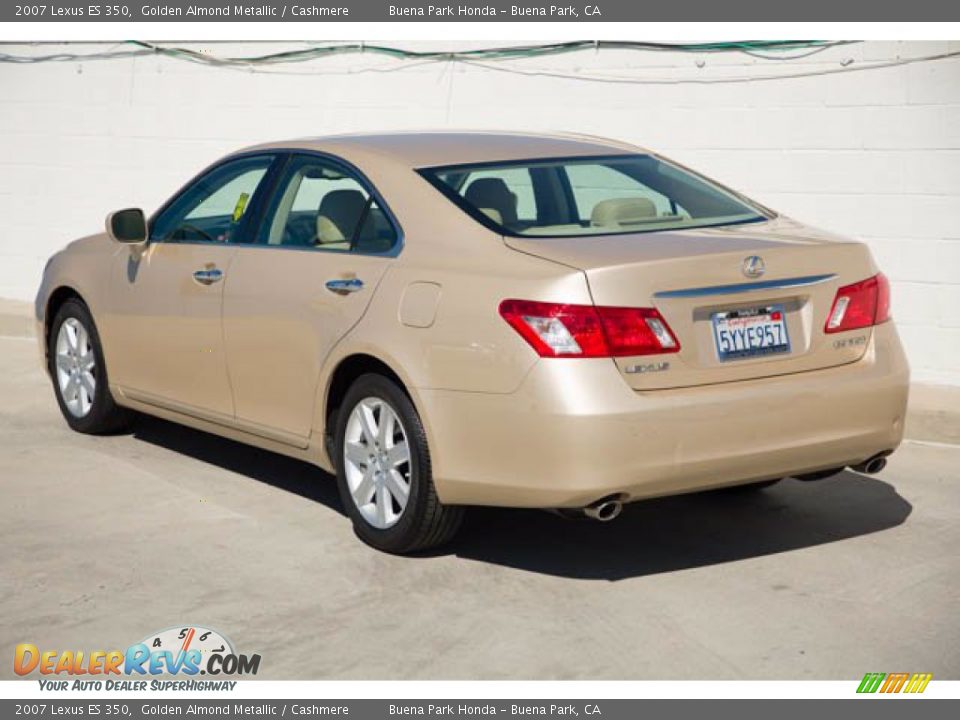 2007 Lexus ES 350 Golden Almond Metallic / Cashmere Photo #2