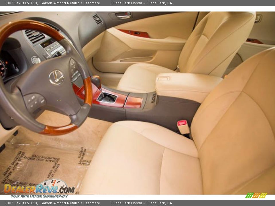 2007 Lexus ES 350 Golden Almond Metallic / Cashmere Photo #3