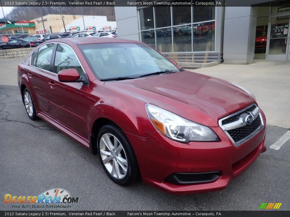 2013 Subaru Legacy 2.5i Premium Venetian Red Pearl / Black Photo #8