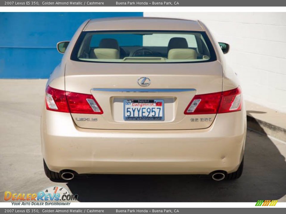 2007 Lexus ES 350 Golden Almond Metallic / Cashmere Photo #9