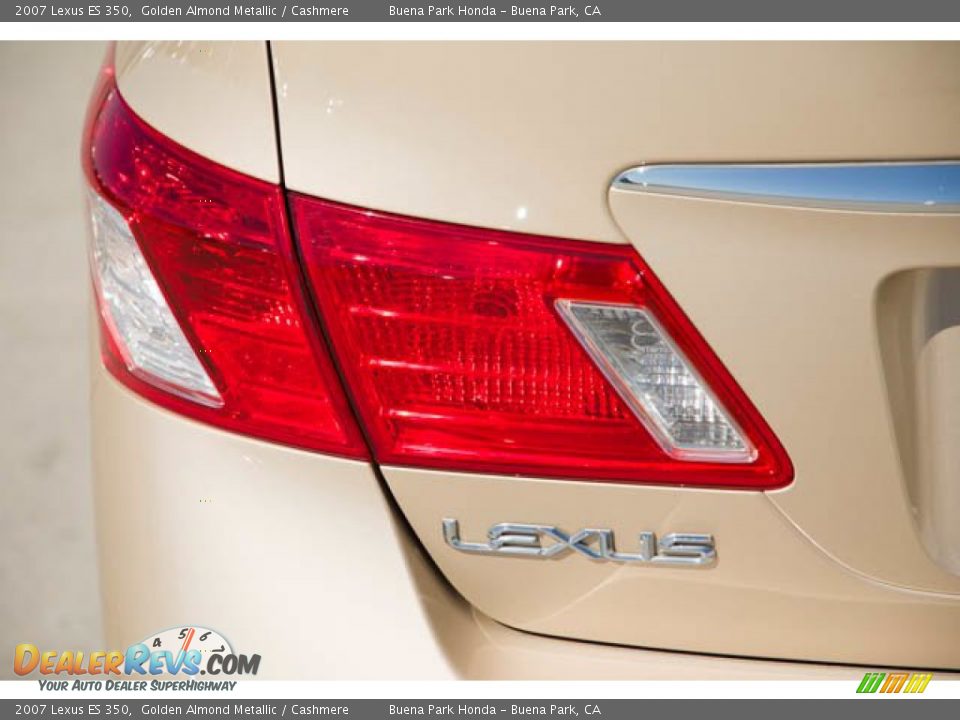 2007 Lexus ES 350 Golden Almond Metallic / Cashmere Photo #10